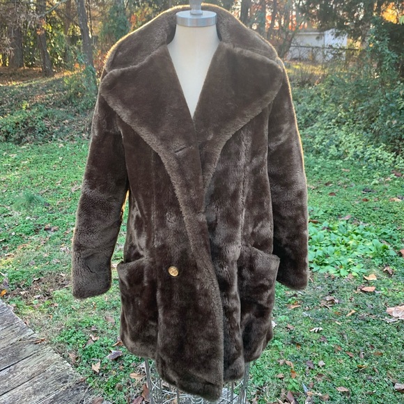 Vintage Sears Faux-Fur Teddy Coat - Picture 13 of 15